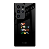 Go Your Own Way Samsung Galaxy S23 Ultra 5G Glass Back Cover Online