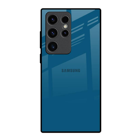 Cobalt Blue Samsung Galaxy S23 Ultra 5G Glass Back Cover Online