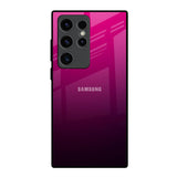 Purple Ombre Pattern Samsung Galaxy S23 Ultra 5G Glass Back Cover Online