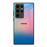 Blue & Pink Ombre Samsung Galaxy S23 Ultra 5G Glass Back Cover Online