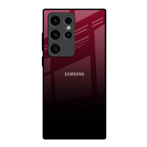 Wine Red Samsung Galaxy S23 Ultra 5G Glass Back Cover Online