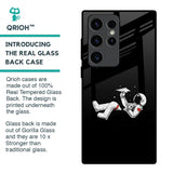 Space Traveller Glass Case for Samsung Galaxy S23 Ultra 5G