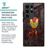 Angry Baby Super Hero Glass Case for Samsung Galaxy S23 Ultra 5G
