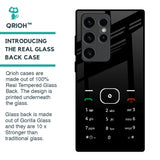 Classic Keypad Pattern Glass Case for Samsung Galaxy S23 Ultra 5G
