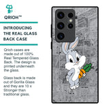 Cute Baby Bunny Glass Case for Samsung Galaxy S23 Ultra 5G