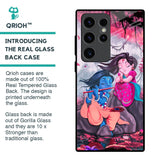 Radha Krishna Art Glass Case for Samsung Galaxy S23 Ultra 5G
