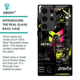 Astro Glitch Glass Case for Samsung Galaxy S23 Ultra 5G