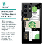 Coffee Latte Glass Case for Samsung Galaxy S23 Ultra 5G