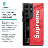 Supreme Ticket Glass Case for Samsung Galaxy S23 Ultra 5G