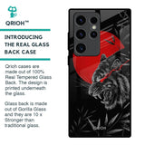 Red Moon Tiger Glass Case for Samsung Galaxy S23 Ultra 5G