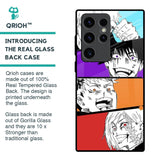 Anime Sketch Glass Case for Samsung Galaxy S23 Ultra 5G
