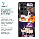 Anime Eyes Glass Case for Samsung Galaxy S23 Ultra 5G