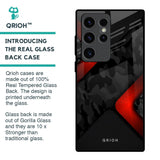 Modern Camo Abstract Glass Case for Samsung Galaxy S23 Ultra 5G