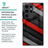 Soft Wooden Texture Glass Case for Samsung Galaxy S23 Ultra 5G