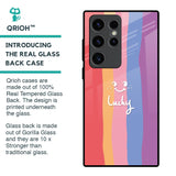 Lucky Abstract Glass Case for Samsung Galaxy S23 Ultra 5G