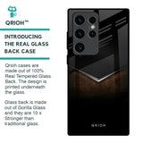 Dark Walnut Glass Case for Samsung Galaxy S23 Ultra 5G