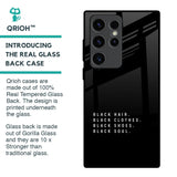 Black Soul Glass Case for Samsung Galaxy S23 Ultra 5G