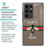 Blind For Love Glass Case for Samsung Galaxy S23 Ultra 5G