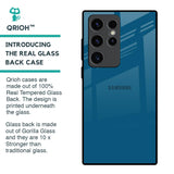 Cobalt Blue Glass Case for Samsung Galaxy S23 Ultra 5G