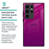 Magenta Gradient Glass Case For Samsung Galaxy S23 Ultra 5G