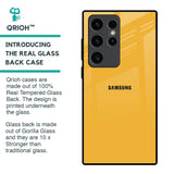 Fluorescent Yellow Glass case for Samsung Galaxy S23 Ultra 5G