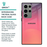 Sunset Orange Glass Case for Samsung Galaxy S23 Ultra 5G