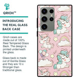 Balloon Unicorn Glass case for Samsung Galaxy S23 Ultra 5G