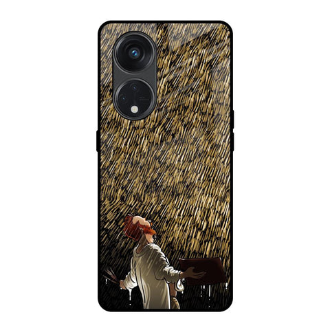 Rain Festival Oppo Reno8T 5G Glass Back Cover Online