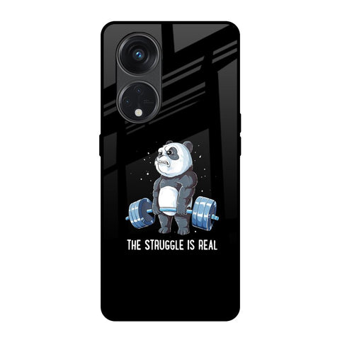 Real Struggle Oppo Reno8T 5G Glass Back Cover Online