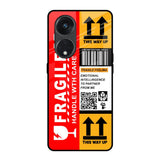 Handle With Care Oppo Reno8T 5G Glass Back Cover Online