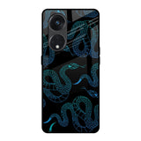 Serpentine Oppo Reno8T 5G Glass Back Cover Online