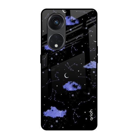 Constellations Oppo Reno8T 5G Glass Back Cover Online