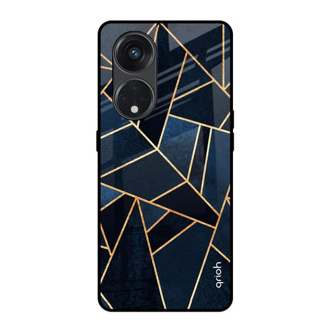 Abstract Tiles Oppo Reno8T 5G Glass Back Cover Online
