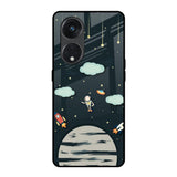 Astronaut Dream Oppo Reno8T 5G Glass Back Cover Online