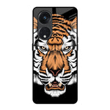 Angry Tiger Oppo Reno8T 5G Glass Back Cover Online