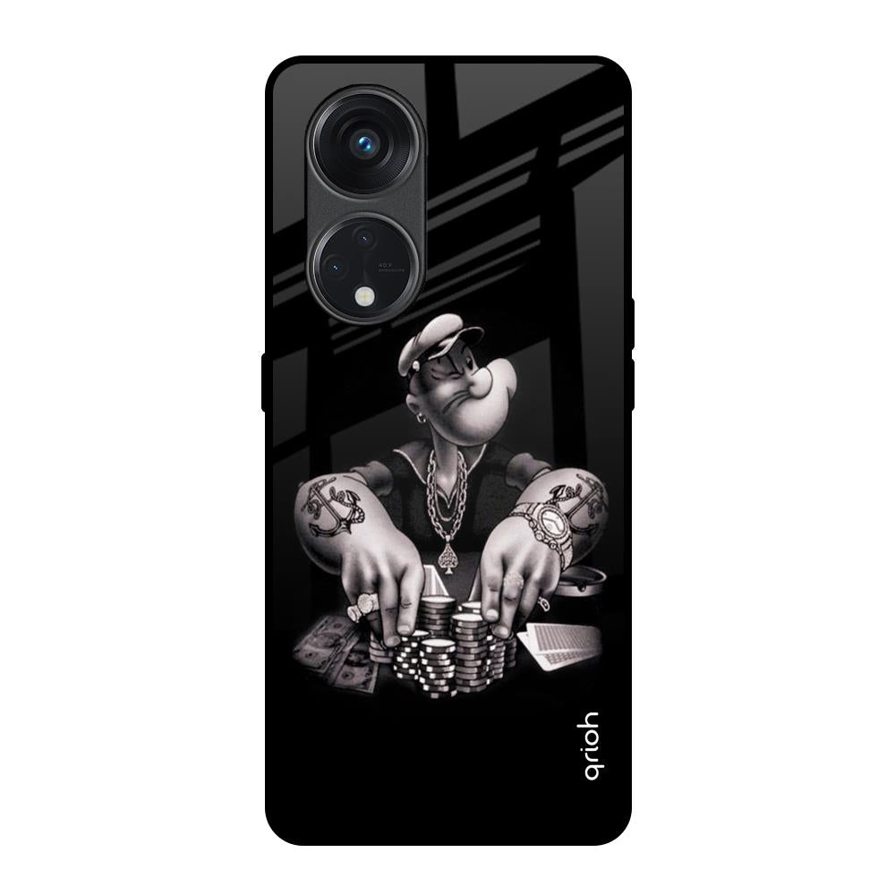 Gambling Problem Oppo Reno8T 5G Glass Back Cover Online