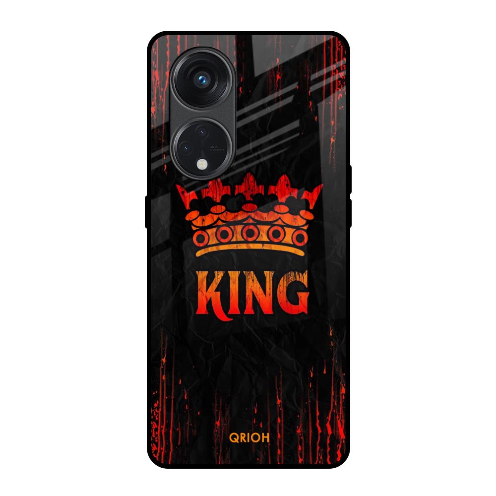 Royal King Oppo Reno8T 5G Glass Back Cover Online