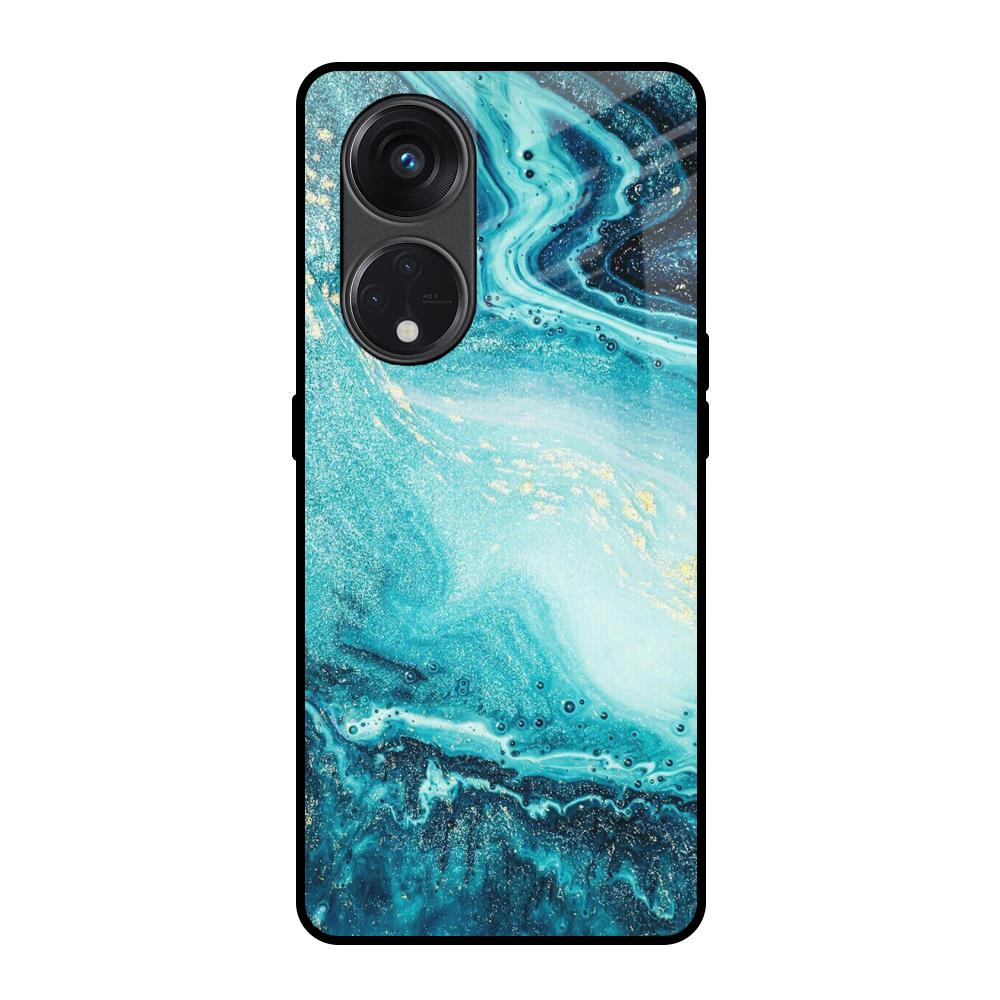 Sea Water Oppo Reno8T 5G Glass Back Cover Online