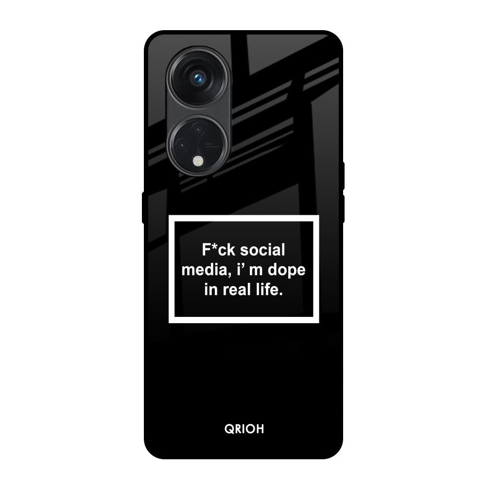 Dope In Life Oppo Reno8T 5G Glass Back Cover Online