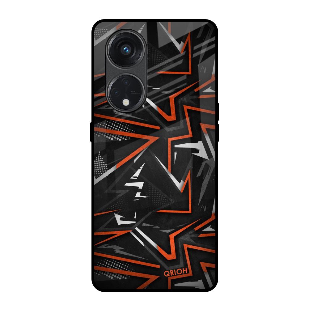 Vector Art Oppo Reno8T 5G Glass Back Cover Online