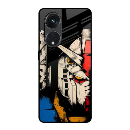 Transformer Art Oppo Reno8T 5G Glass Back Cover Online