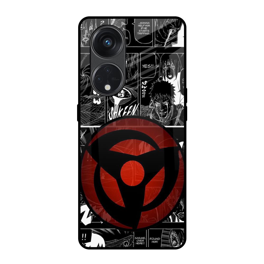 Sharingan Oppo Reno8T 5G Glass Back Cover Online