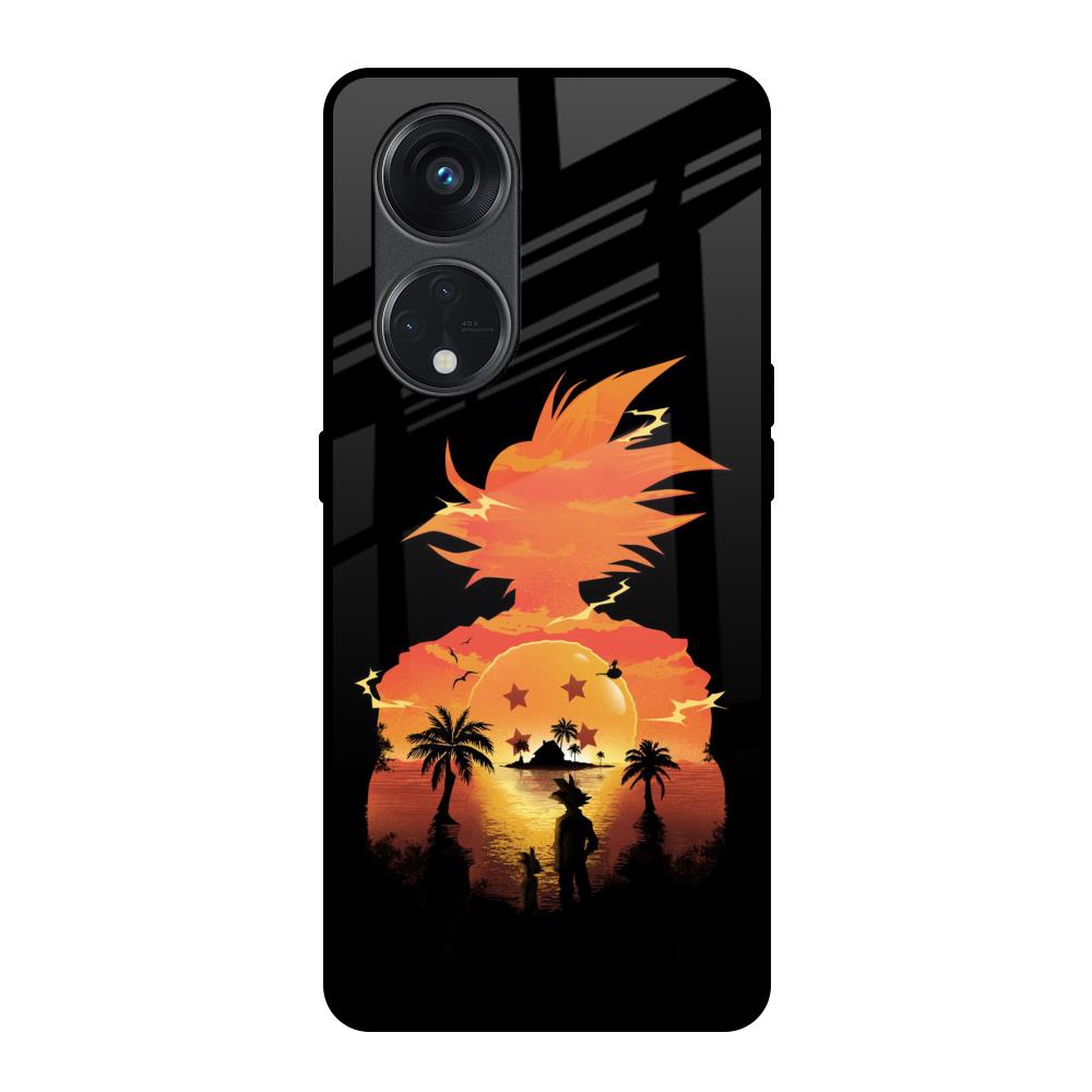Japanese Paradise Oppo Reno8T 5G Glass Back Cover Online