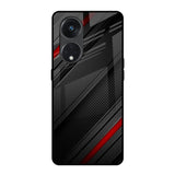 Modern Abstract Oppo Reno8T 5G Glass Back Cover Online