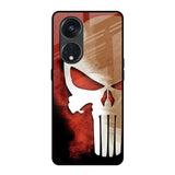 Red Skull Oppo Reno8T 5G Glass Back Cover Online