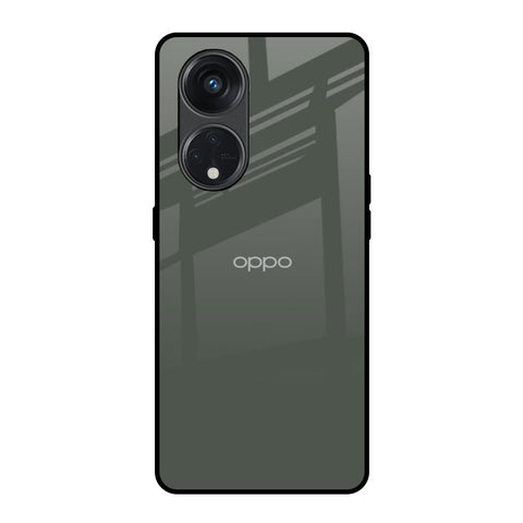 Charcoal Oppo Reno8T 5G Glass Back Cover Online