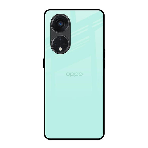 Teal Oppo Reno8T 5G Glass Back Cover Online