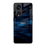 Blue Rough Abstract Oppo Reno8T 5G Glass Back Cover Online