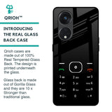 Classic Keypad Pattern Glass Case for Oppo Reno8T 5G