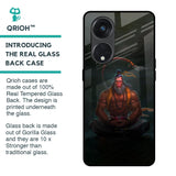 Lord Hanuman Animated Glass Case for Oppo Reno8T 5G